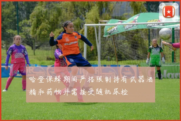 哈登保释期间严格限制持有武器酒精和药物并需接受随机尿检